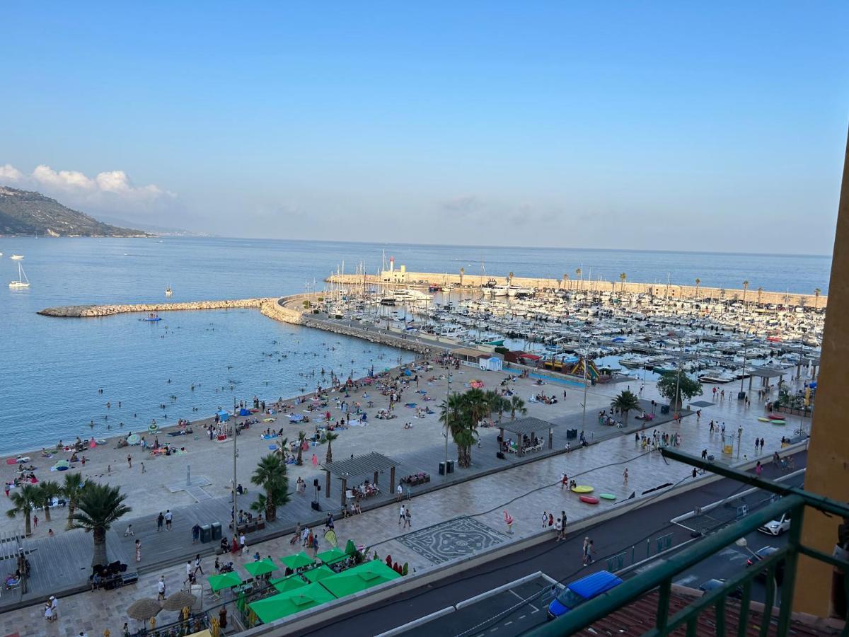 Magnifique 3P Vue Mer A 5 Min De La Plage Menton Kültér fotó